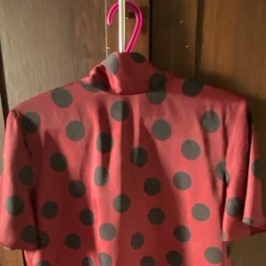 Zara medium satin blouse.